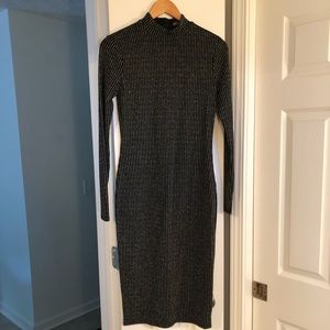 Black Body Con Dress